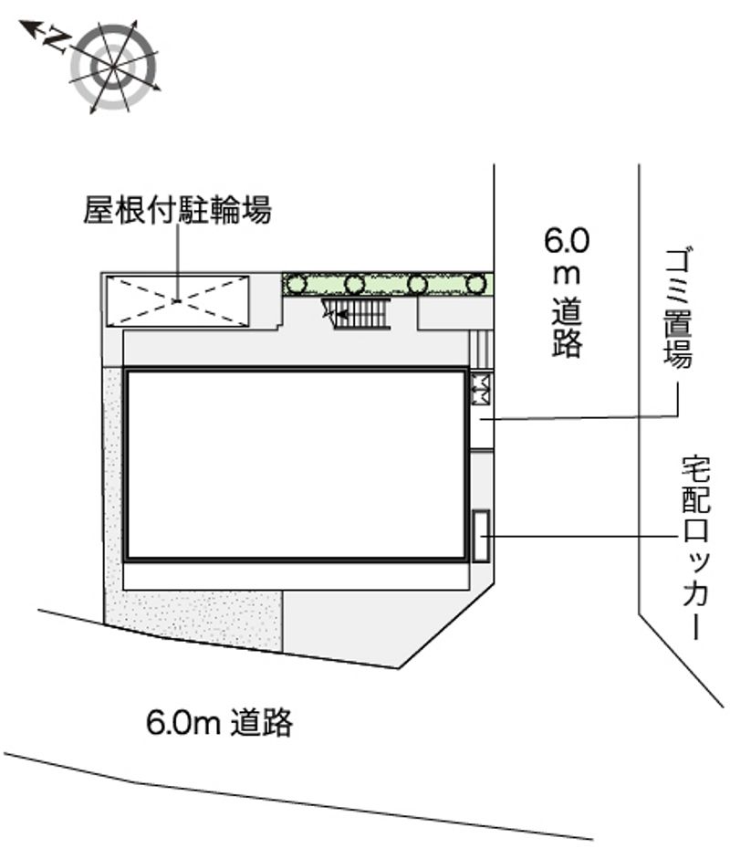 レオパレスＢＥＬＬ 配置図