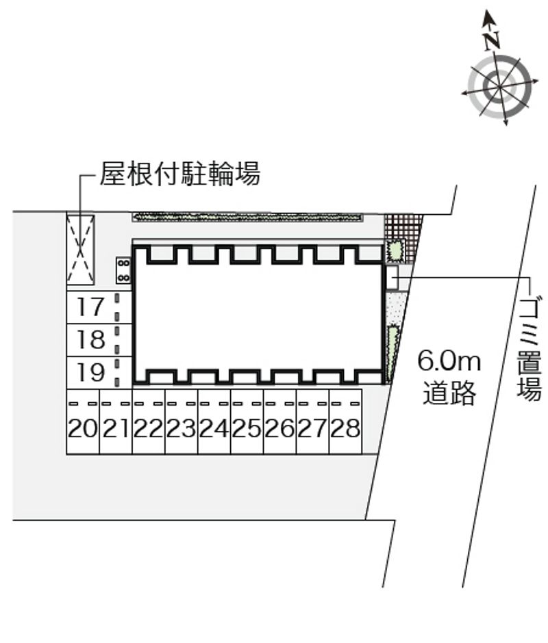 レオネクスト西河原Ⅲ 配置図