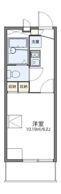 レオパレス今泉 間取り図