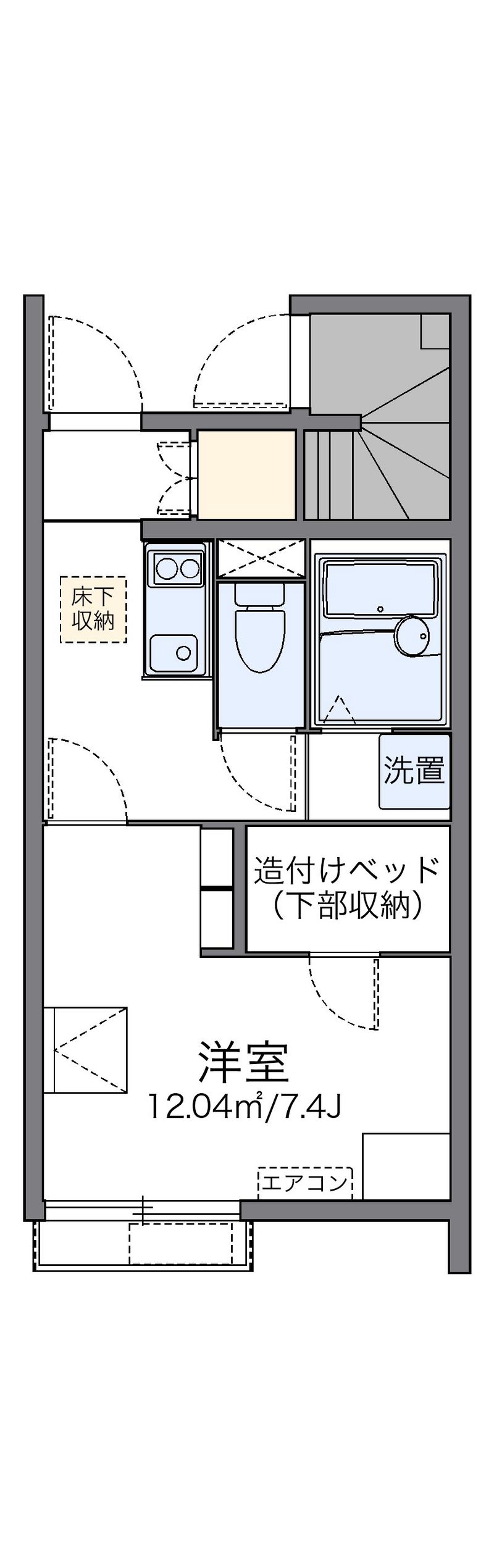 レオネクスト友愛 間取図