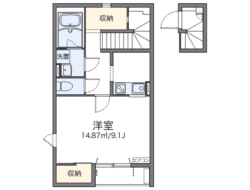 レオネクストＤＡＩ 間取図
