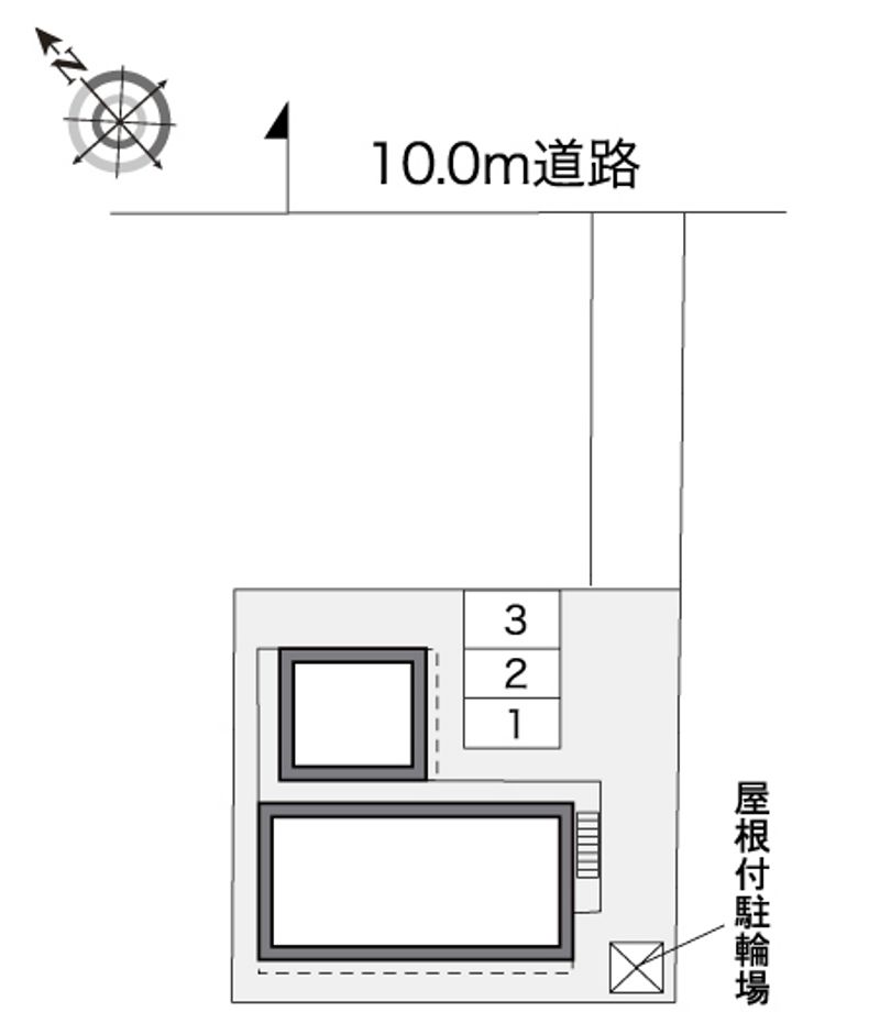 レオパレス北緯４３度 配置図