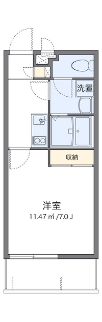 クレイノＲＯＫＩＡ 間取り図