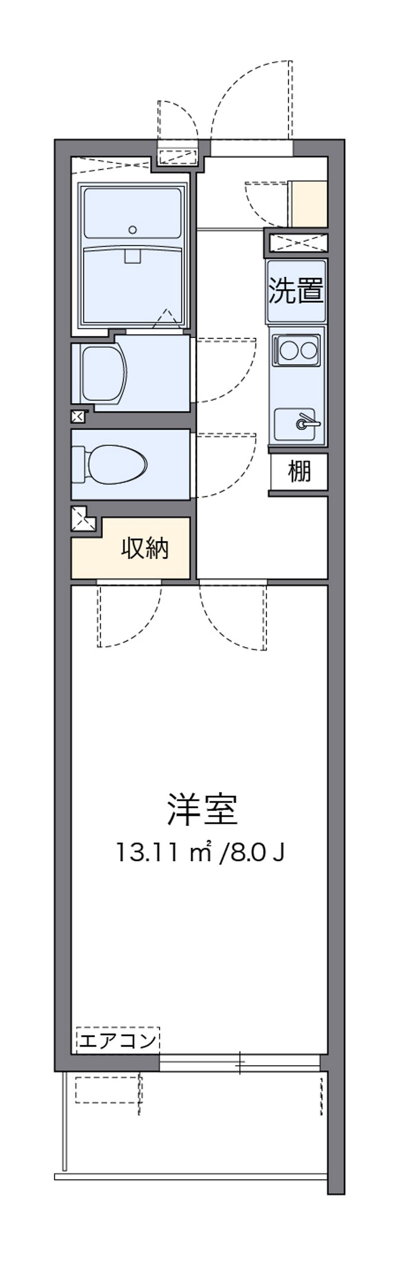 クレイノエスタシオン 間取り