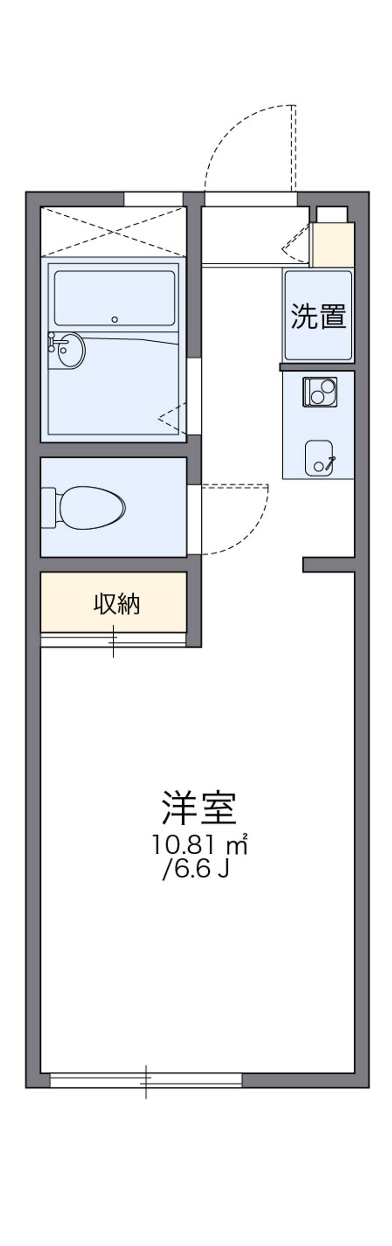 レオパレスＲＥＩ 間取図
