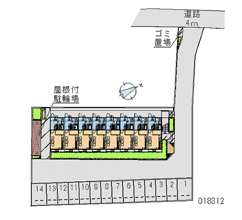 18312月租停車場