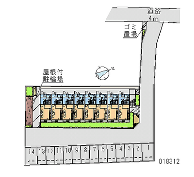 18312月租停车场