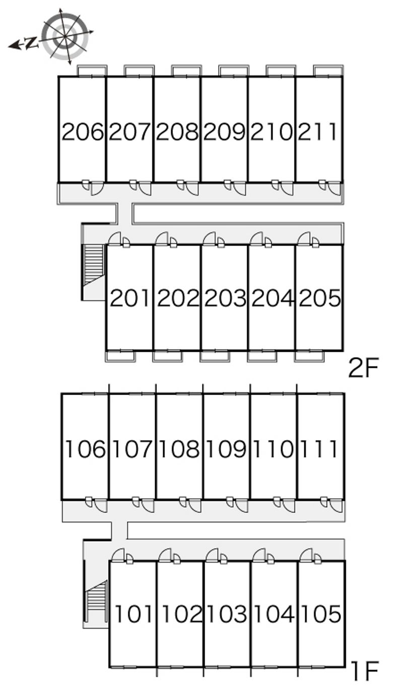 レオパレスｉ 間取配置図