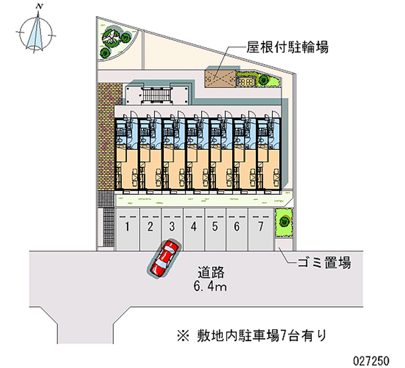 レオパレスＳＵＮ 月極駐車場