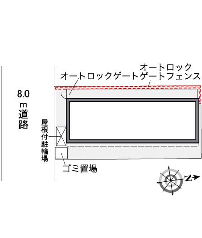 レオパレス８８ 配置図