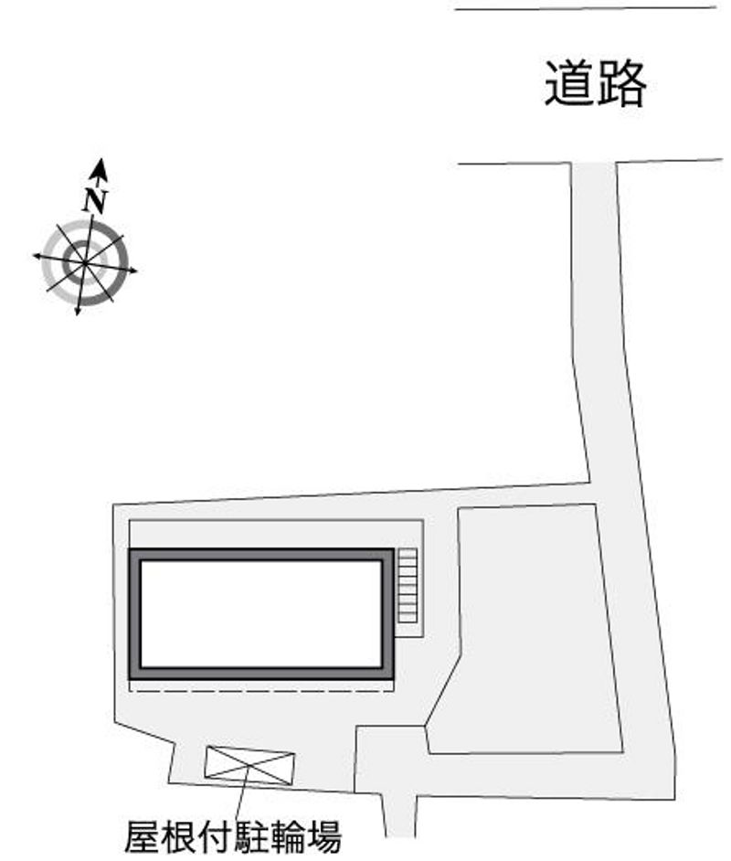 レオパレス天　栄 配置図