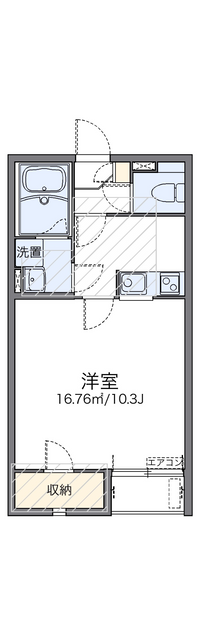 レオネクストリバティー 間取り図