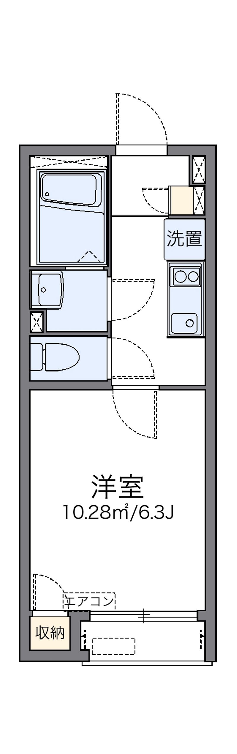 レオネクストスカイランド 間取図