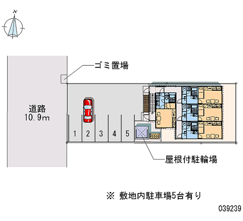 レオパレスＴＡＩＫＩ　Ⅱ 月極駐車場