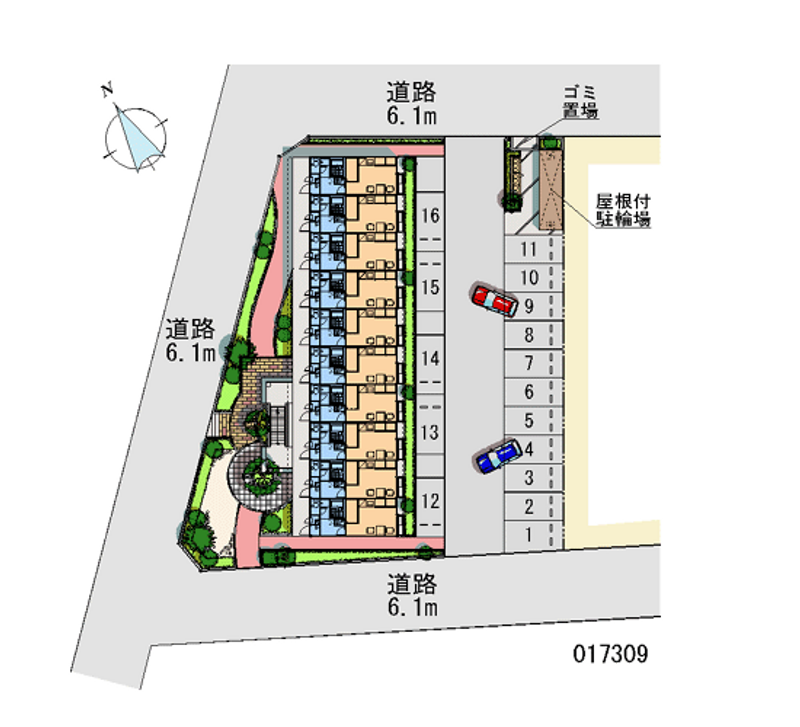 17309月租停車場