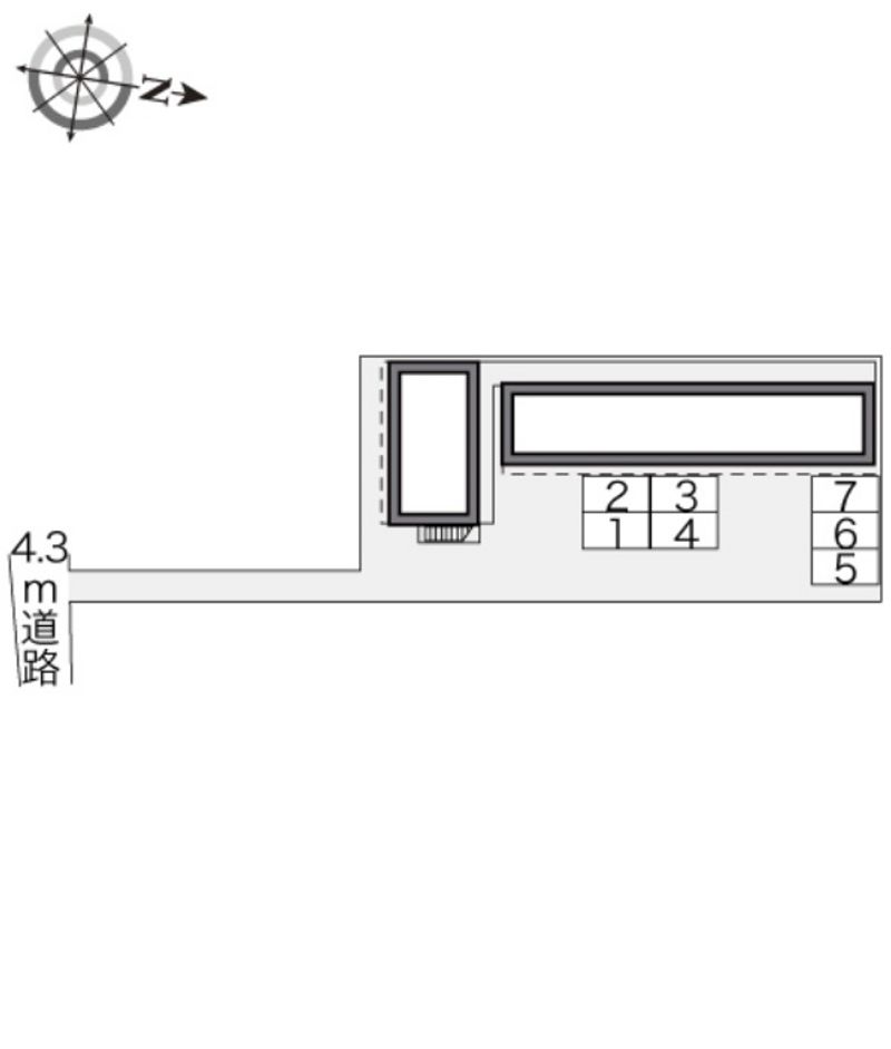 レオパレスｐａｒａｄｉｓｅ．Ａ 駐車場