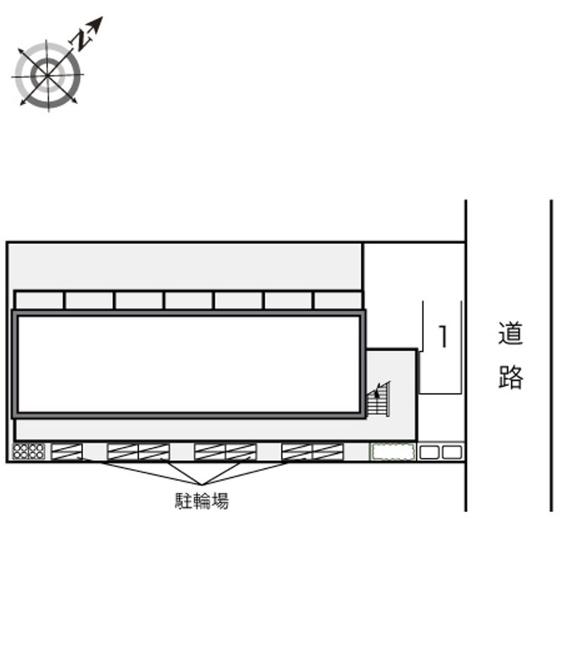レオパレス華Ⅱ 配置図