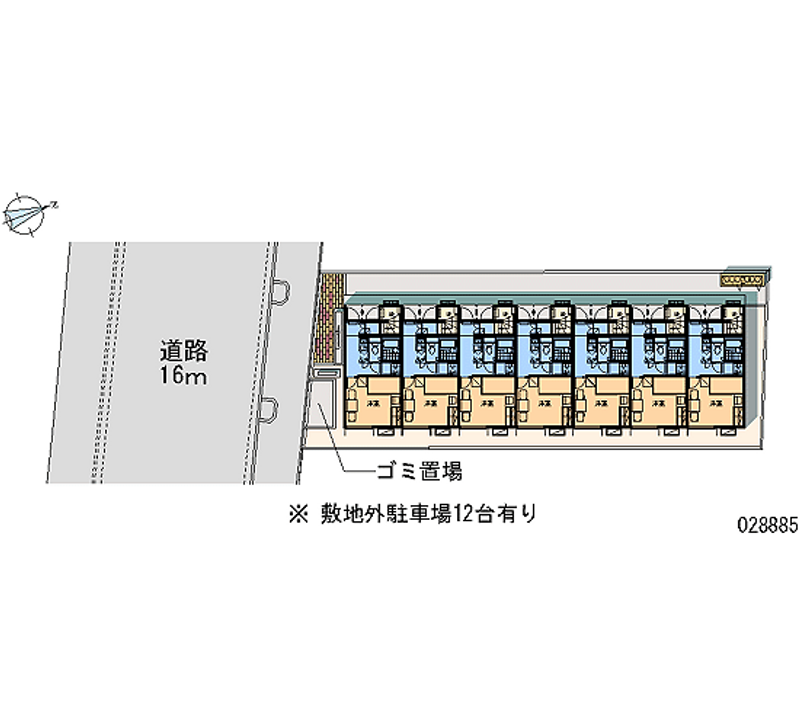 28885 bãi đậu xe hàng tháng