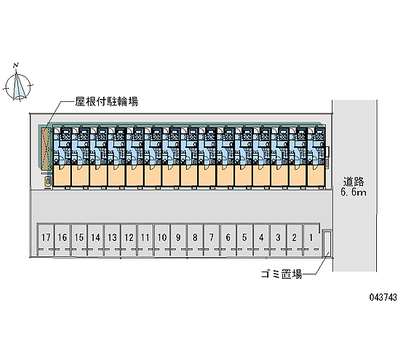 43743月租停車場