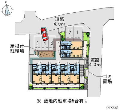 28341 Monthly parking lot