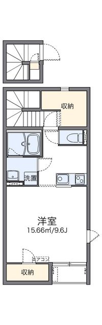 レオネクストＴ＆Ｅ 間取り図