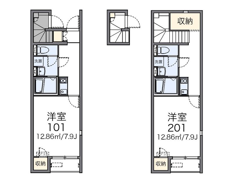 レオネクスト千住 間取図
