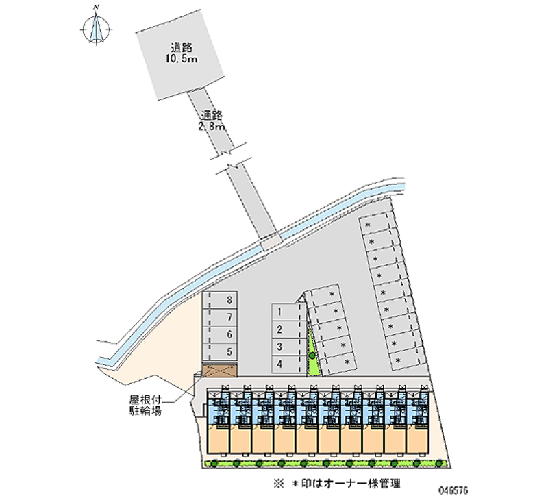 46576 Monthly parking lot