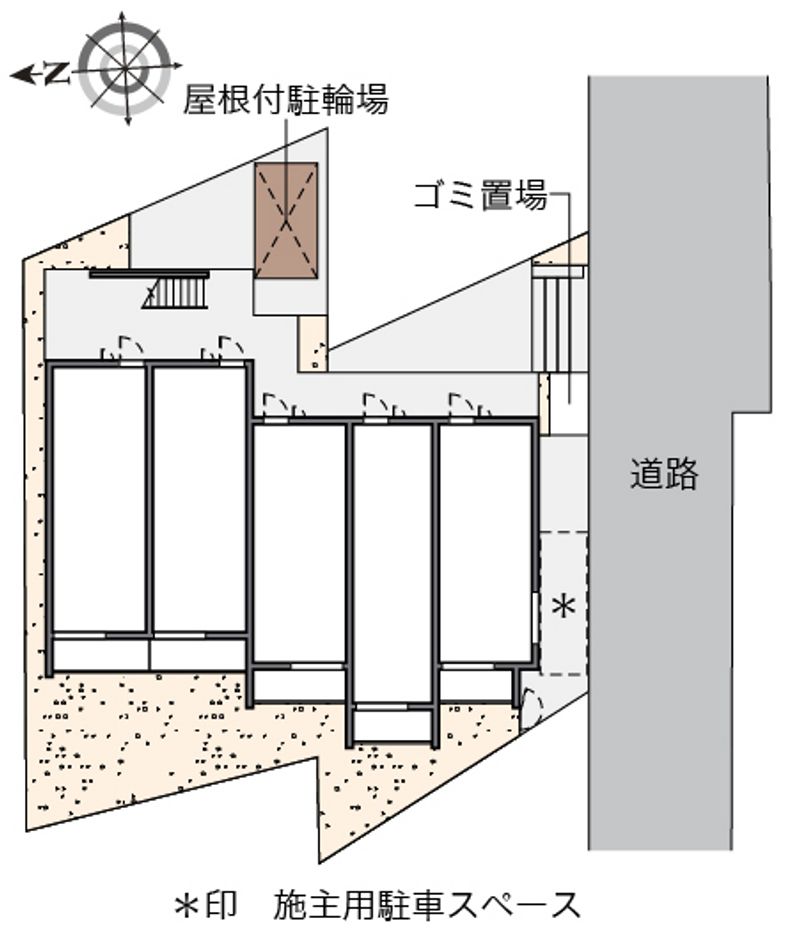 クレイノタウンコート 配置図