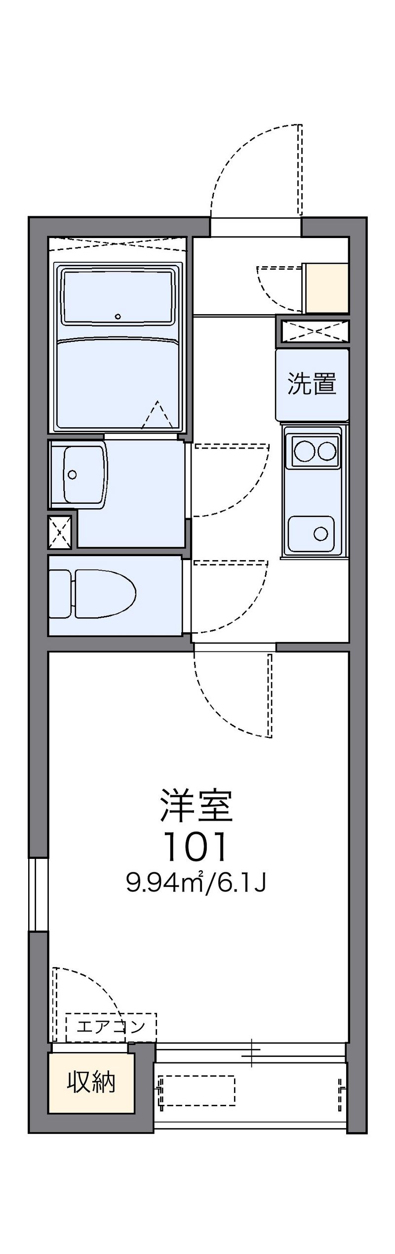 レオネクストベルパンセ 間取図