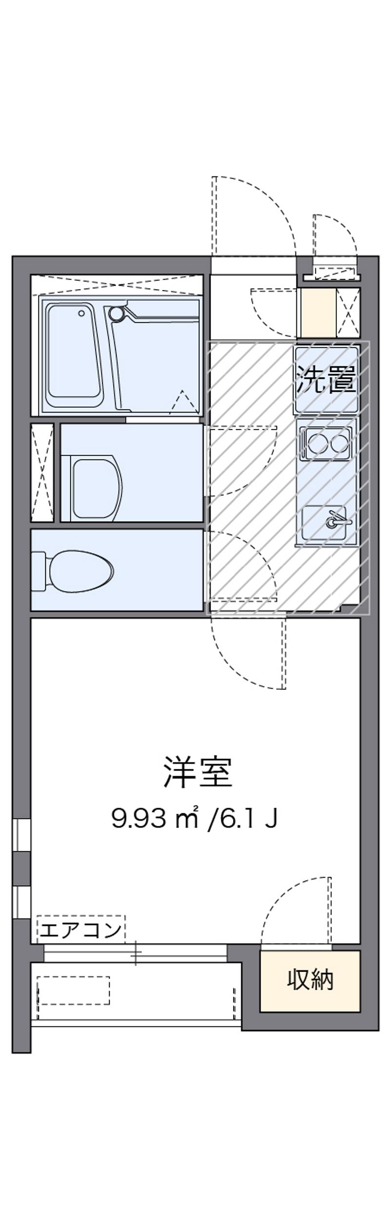 クレイノひまわりＣ 間取り