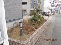 レオパレス羽水 庭