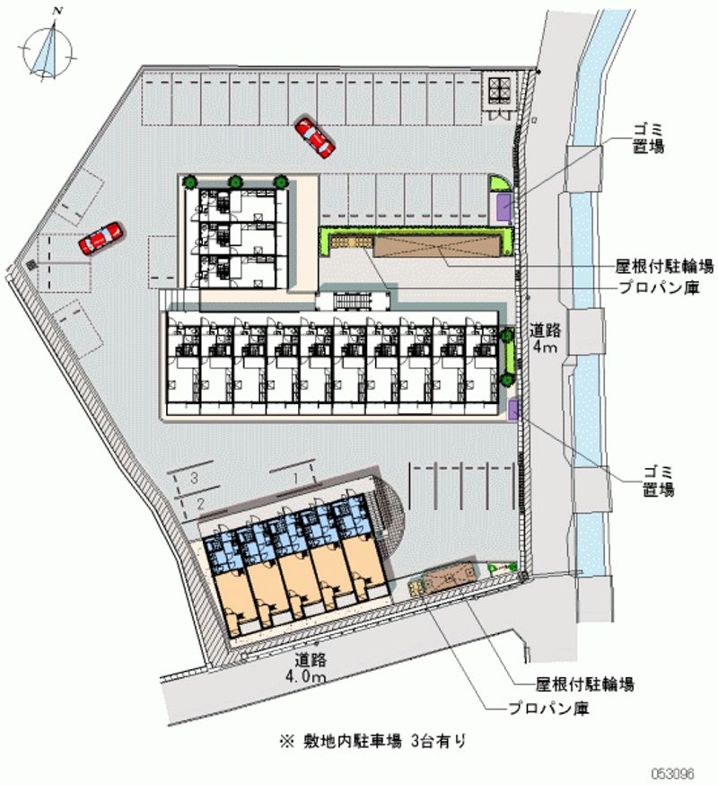 レオネクスト大町Ｂ 月極駐車場