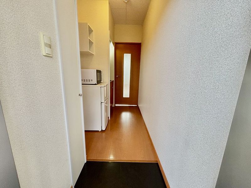 レオパレスやまなみ 玄関