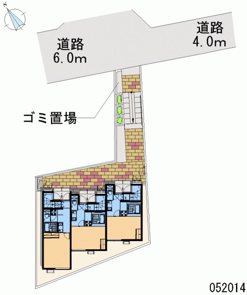 レオネクストルミエール西台Ⅱ 区画図
