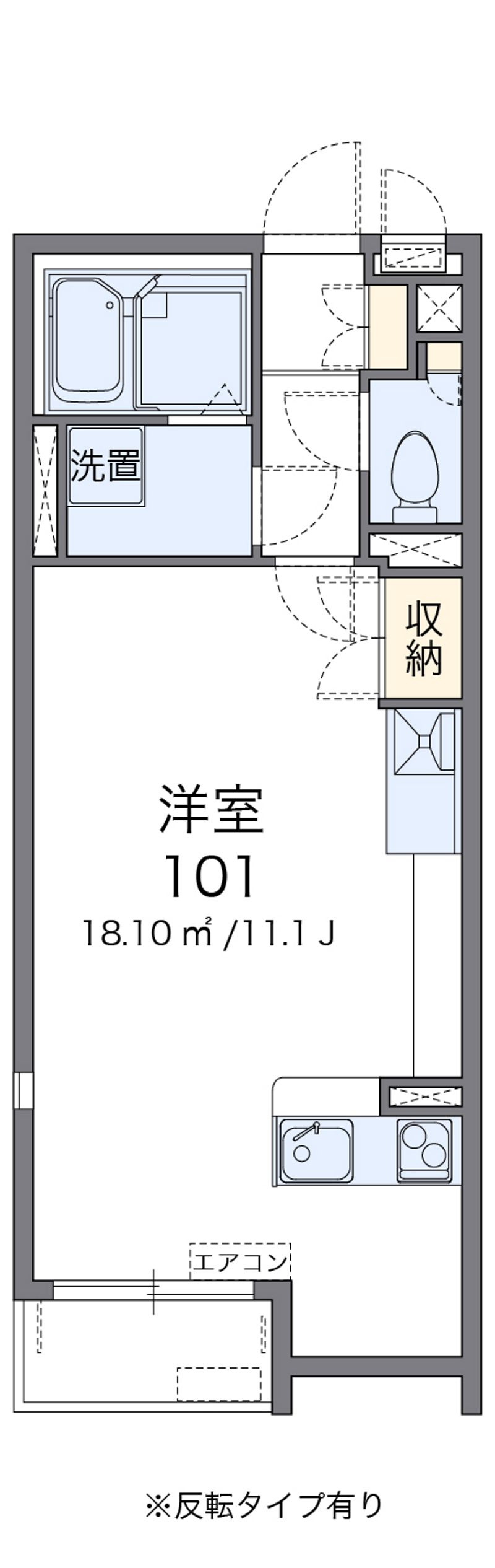 ミランダ唯 間取図