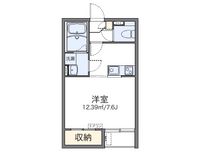 レオネクストＨＡＫＵＢＡⅡ 間取り図