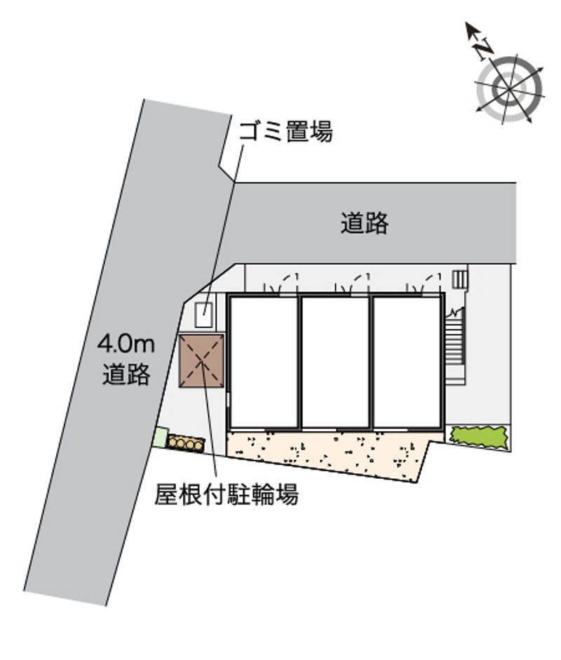 レオパレスボレール 配置図