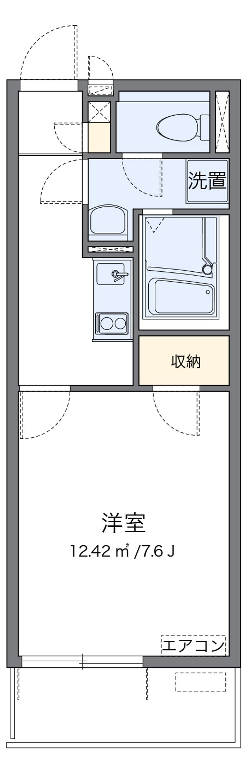レオネクストクロシェット 間取図