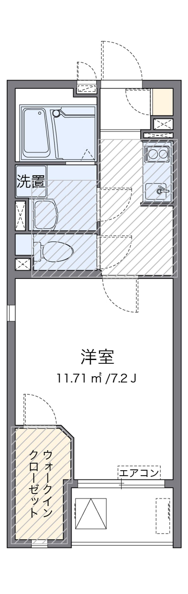 ミランダラギ　Ⅲ 間取り