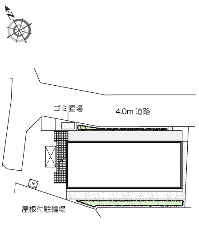 レオパレスフォレスタ 配置図