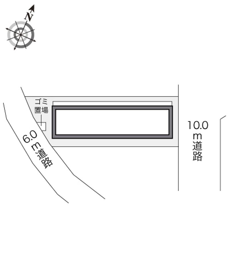 レオパレスアネックス・ユキ 配置図