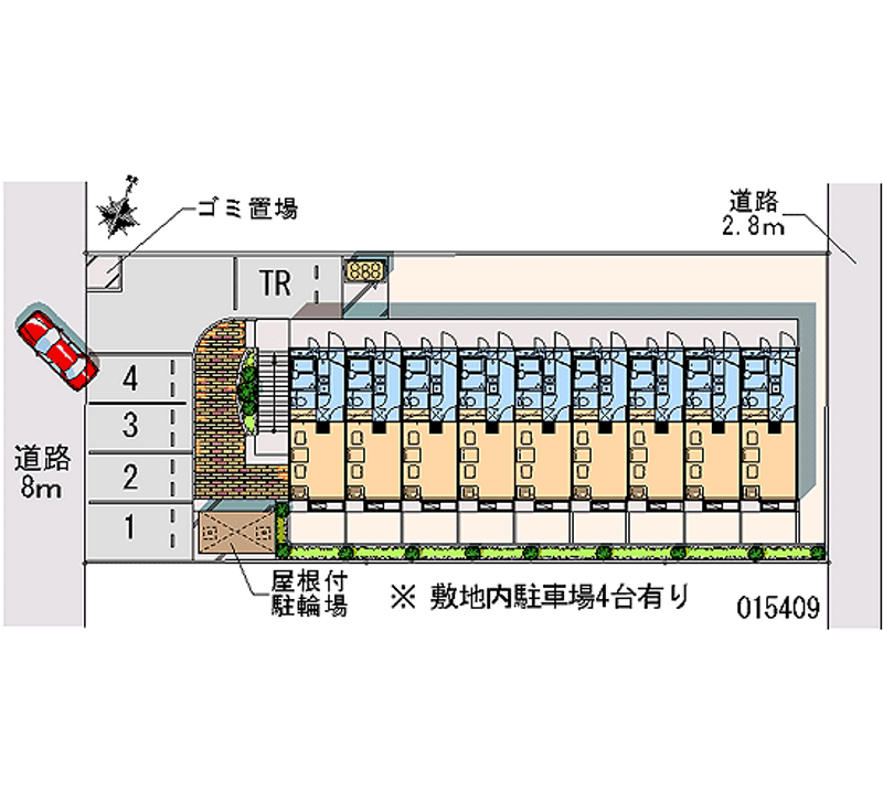 15409 bãi đậu xe hàng tháng