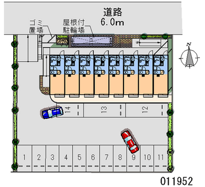 11952 Monthly parking lot