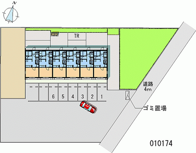 10174 Monthly parking lot