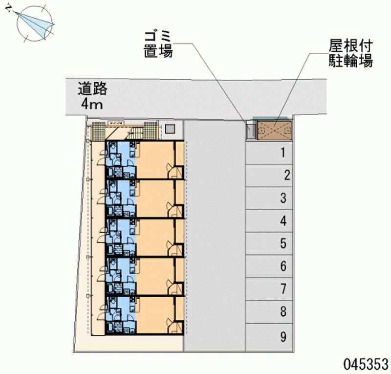 レオネクストパルミオーレ南 月極駐車場