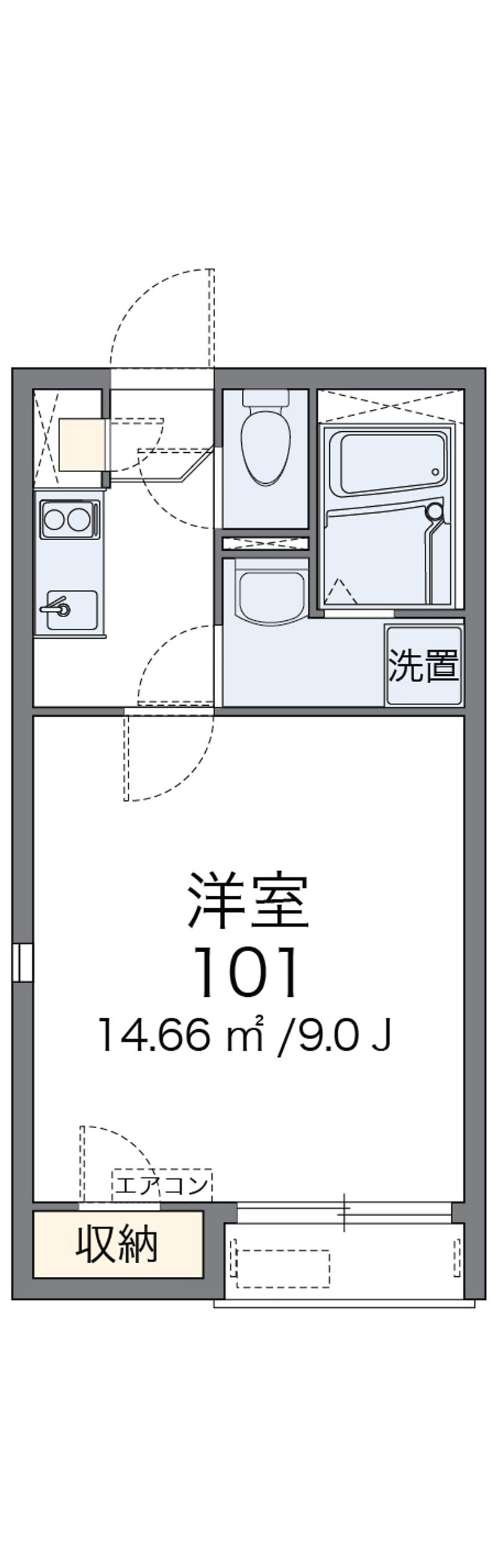 レオネクストすみれ 間取図