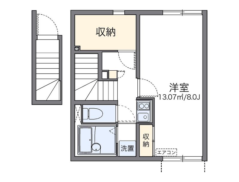 レオネクストソレイユ　井堀 間取図