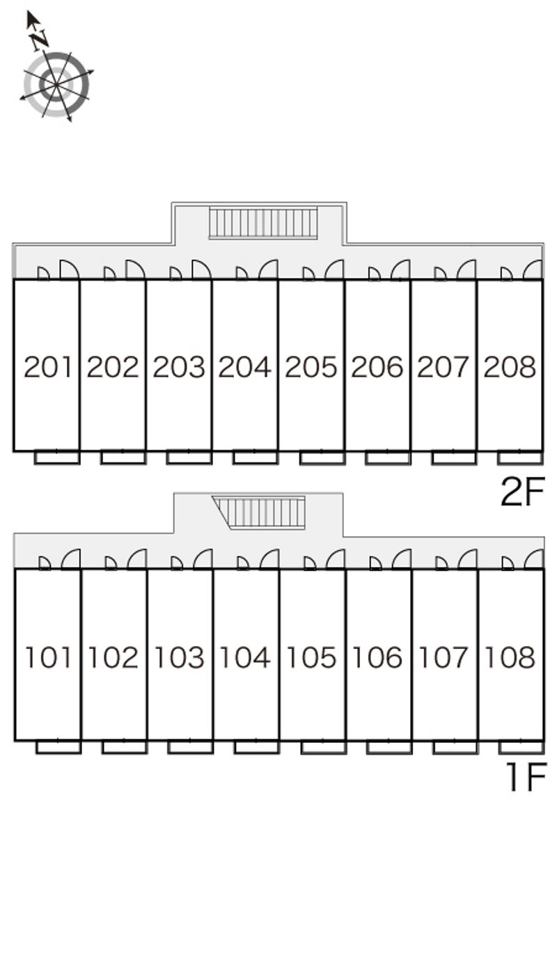 レオパレスプレミール 間取り配置図