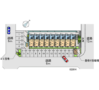 25814 Monthly parking lot