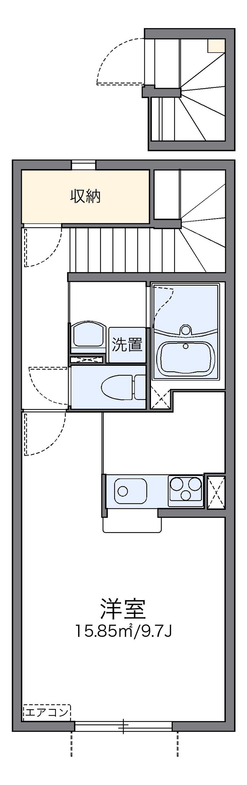 レオネクストバーム 間取図